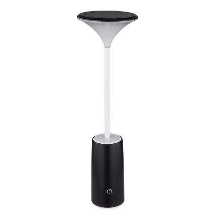 Globo - LED Pritemdoma įkraunama jutiklinė stalinė lempa LED/1,2W/3,7V 3000K 1500mAh juoda