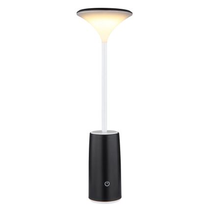 Globo - LED Pritemdoma įkraunama jutiklinė stalinė lempa LED/1,2W/3,7V 3000K 1500mAh juoda