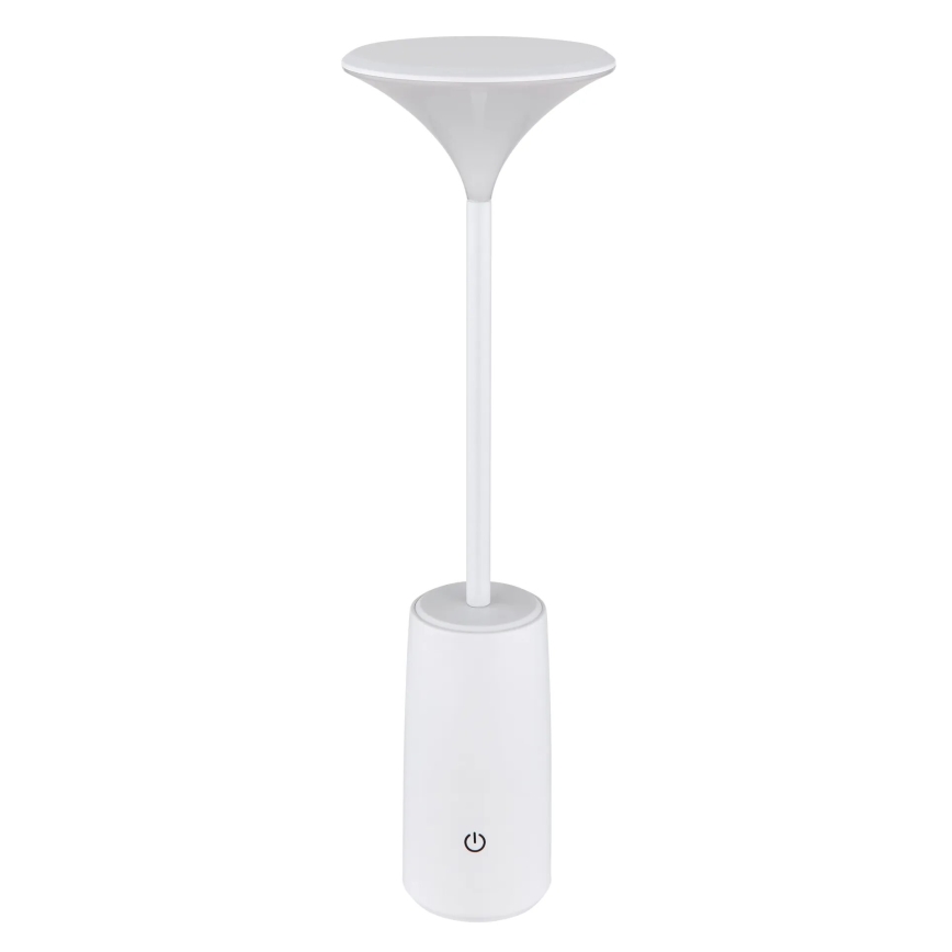 Globo - LED Pritemdoma įkraunama jutiklinė stalinė lempa LED/1,2W/3,7V 3000K 1500mAh balta