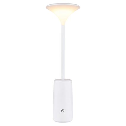 Globo - LED Pritemdoma įkraunama jutiklinė stalinė lempa LED/1,2W/3,7V 3000K 1500mAh balta