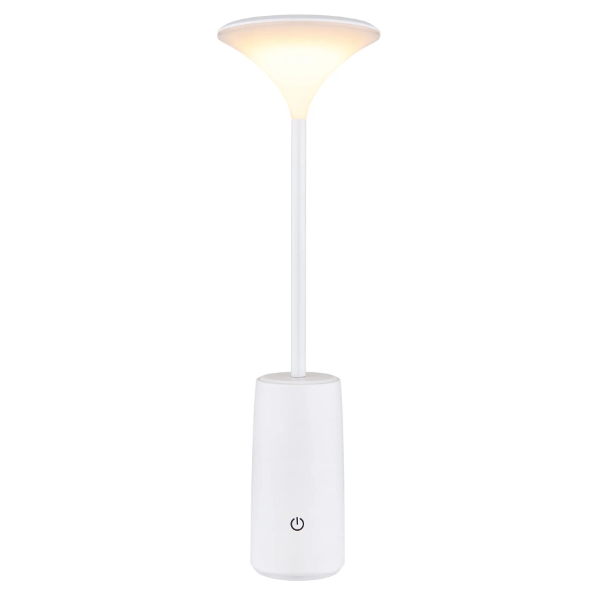 Globo - LED Pritemdoma įkraunama jutiklinė stalinė lempa LED/1,2W/3,7V 3000K 1500mAh balta
