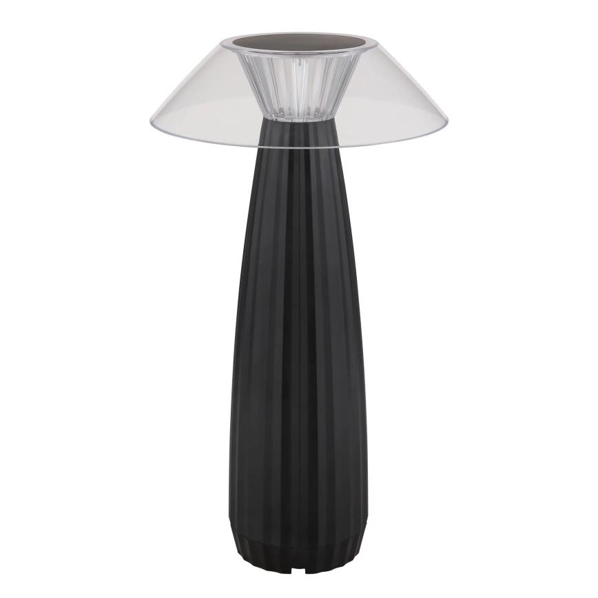 Globo - LED Pritemdoma įkraunama jutiklinė stalinė lempa LED/1W/3,7V 3000K 1200mAh juoda