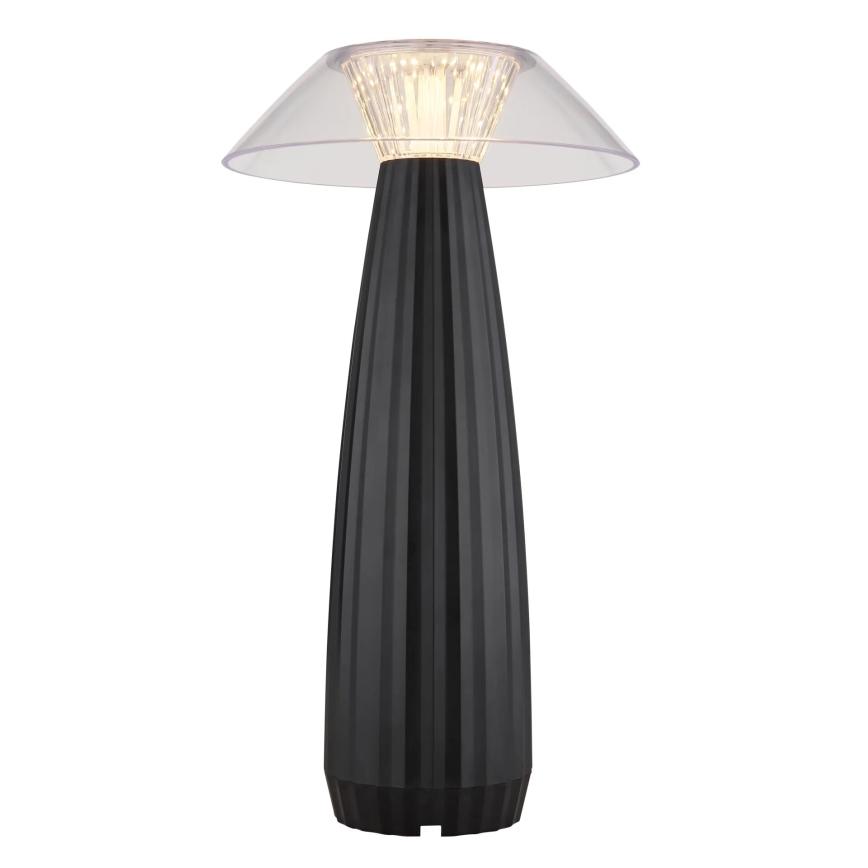 Globo - LED Pritemdoma įkraunama jutiklinė stalinė lempa LED/1W/3,7V 3000K 1200mAh juoda
