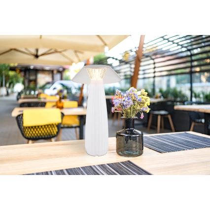 Globo - LED Pritemdoma įkraunama jutiklinė stalinė lempa LED/1W/3,7V 3000K 1200mAh balta