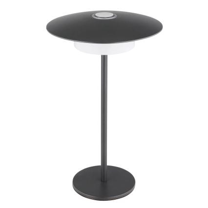 Globo - LED Lauko įkraunamas jutiklinė Stalinis šviestuvas LED/3W/3,7V 1800/2700/3000K IP44 1800 mAh pilka