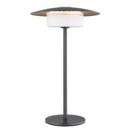 Globo - LED Lauko įkraunamas jutiklinė Stalinis šviestuvas LED/3W/3,7V 1800/2700/3000K IP44 1800 mAh pilka