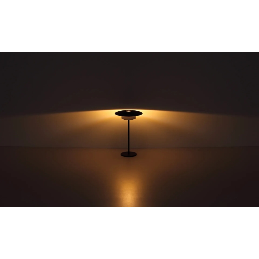 Globo - LED Lauko įkraunamas jutiklinė Stalinis šviestuvas LED/3W/3,7V 1800/2700/3000K IP44 1800 mAh juoda