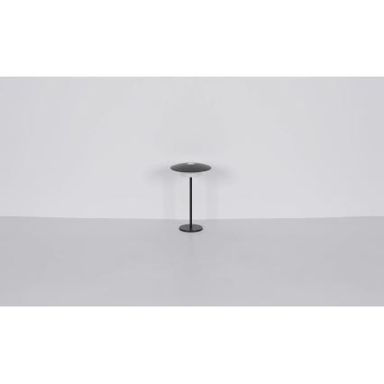 Globo - LED Lauko įkraunamas jutiklinė Stalinis šviestuvas LED/3W/3,7V 1800/2700/3000K IP44 1800 mAh juoda