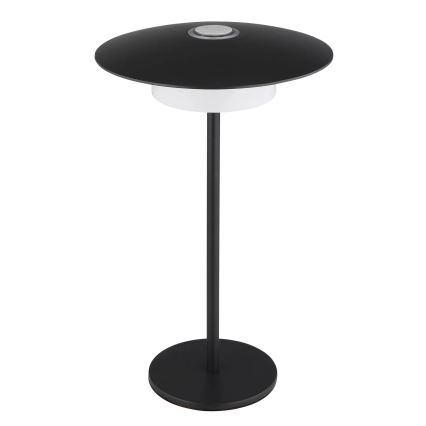 Globo - LED Lauko įkraunamas jutiklinė Stalinis šviestuvas LED/3W/3,7V 1800/2700/3000K IP44 1800 mAh juoda