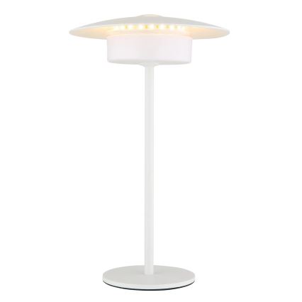 Globo - LED lauko įkraunama jutiklinė stalinė lempa LED/3W/3,7V 1800/2700/3000K IP44 1800 mAh balta