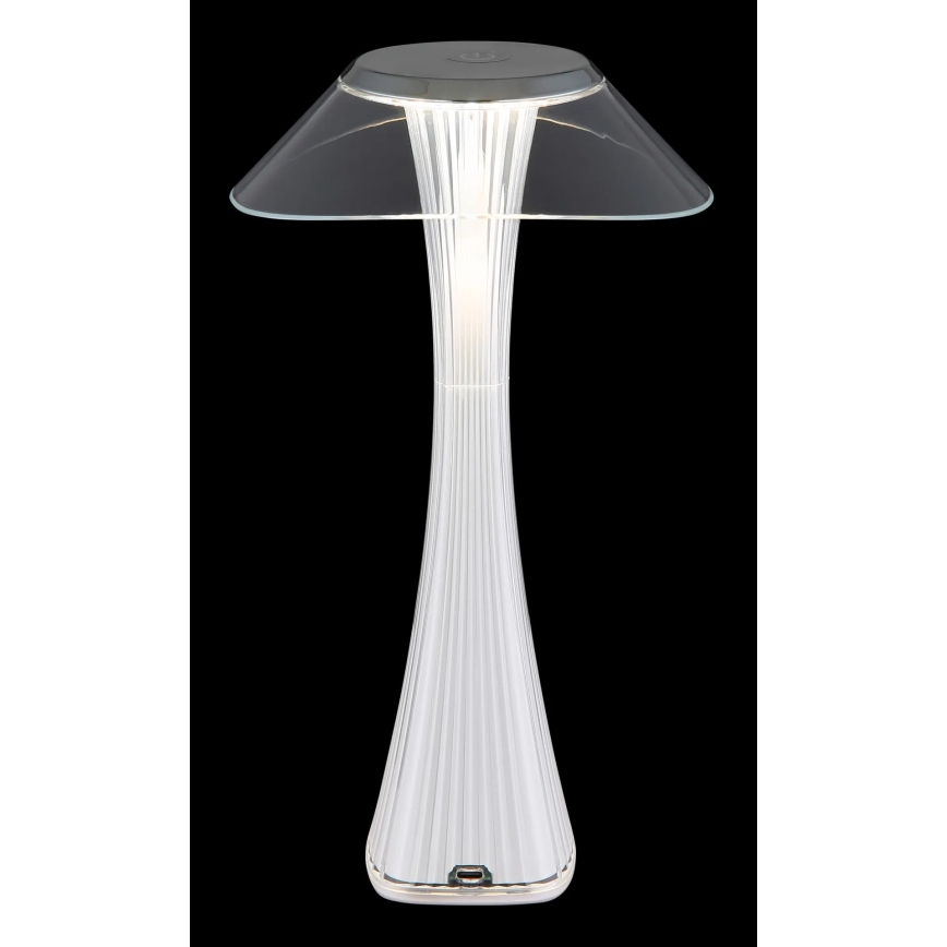 Globo - LED Pritemdomas įkraunamas stalinis šviestuvas LED/2,5W/3,7V 1200mAh 2700K/4500K/6500K balta