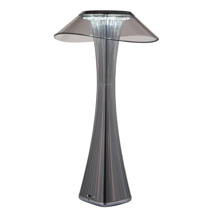 Globo - LED Pritemdomas įkraunamas stalinis šviestuvas LED/2,5W/3,7V 1200mAh 2700K/4500K/6500K juoda