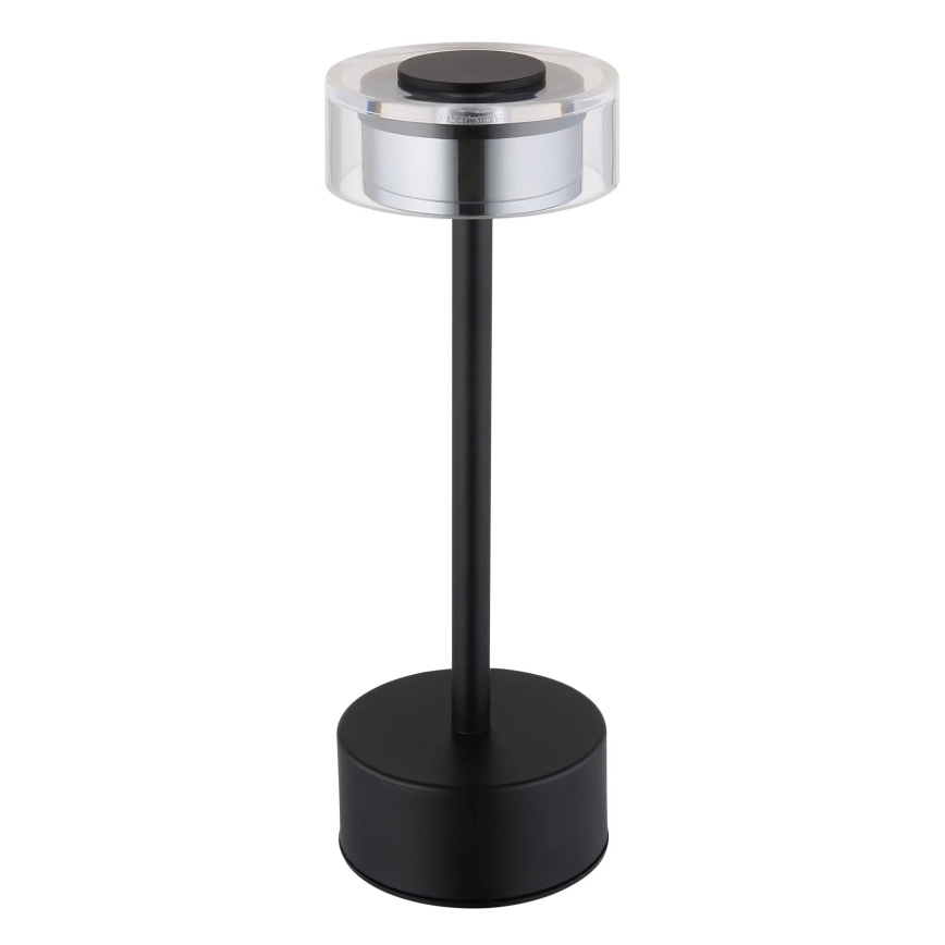 Globo - LED Pritemdoma įkraunama jutiklinė stalinė lempa LED/2,5W/3,7V 2700/4000/6500K 1800mAh juoda