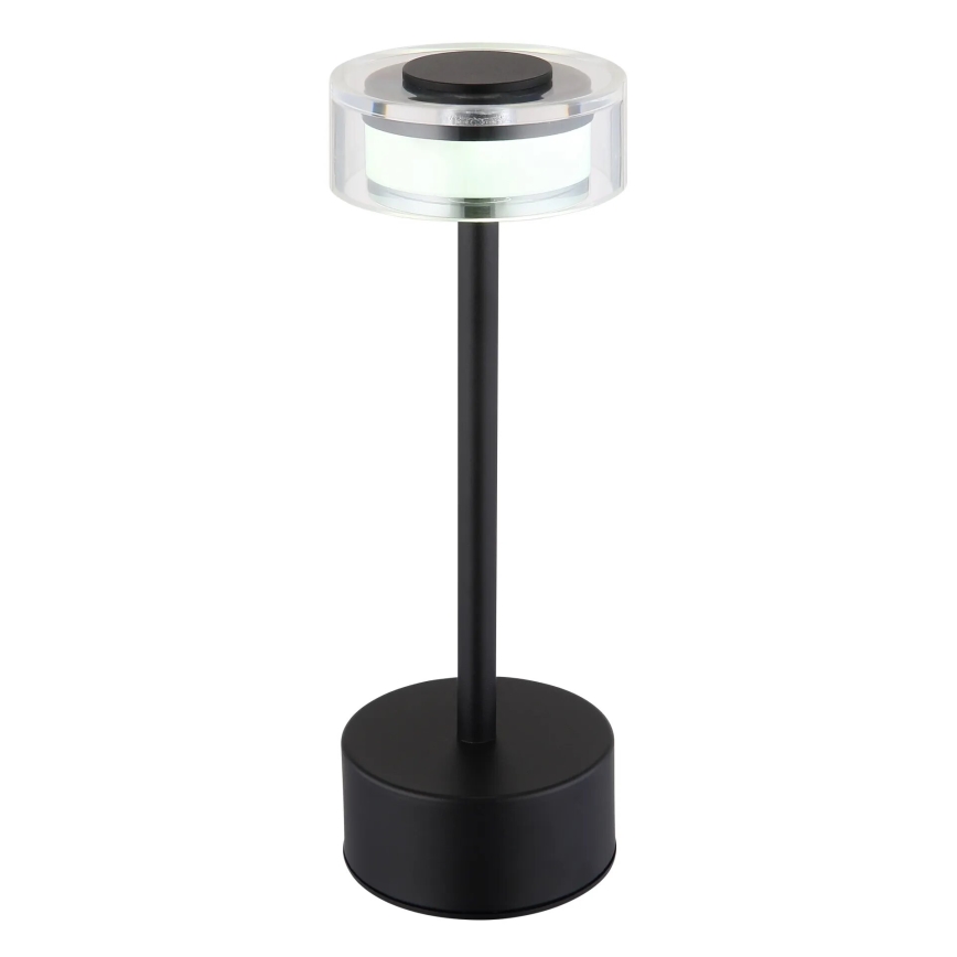 Globo - LED Pritemdoma įkraunama jutiklinė stalinė lempa LED/2,5W/3,7V 2700/4000/6500K 1800mAh juoda