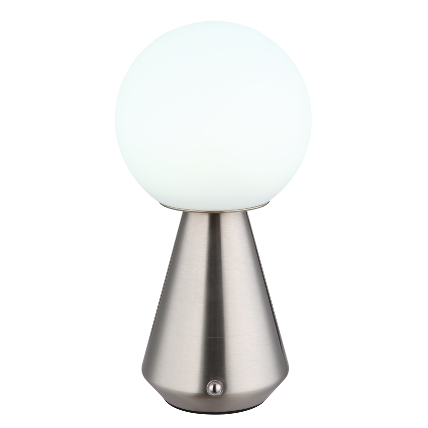 Globo - LED Pritemdomas jutiklinė lauko Stalinis šviestuvas LED/1,5W/5V 3000/4500/6500K 1800 mAh IP41 matinis chromas