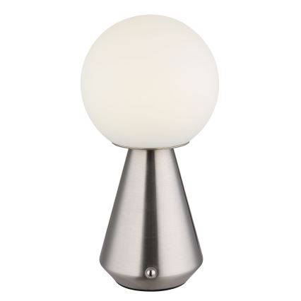 Globo - LED Pritemdomas jutiklinė lauko Stalinis šviestuvas LED/1,5W/5V 3000/4500/6500K 1800 mAh IP41 matinis chromas