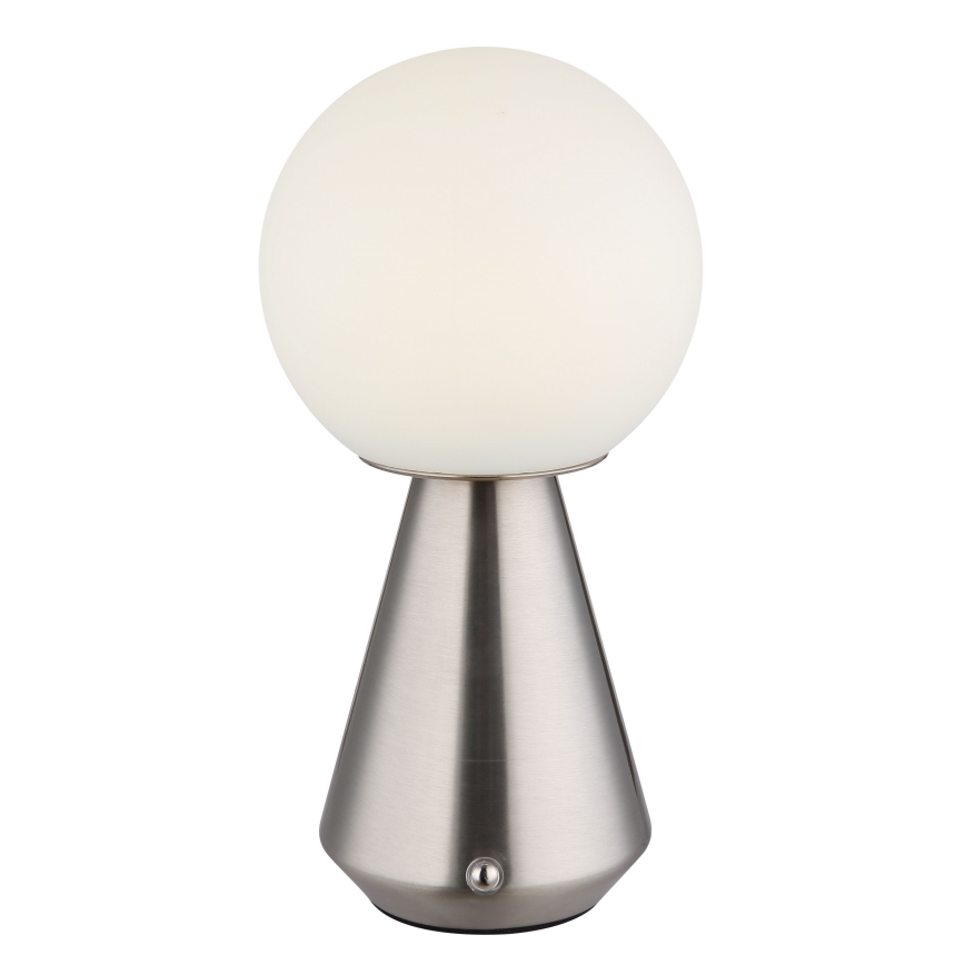 Globo - LED Pritemdomas jutiklinė lauko Stalinis šviestuvas LED/1,5W/5V 3000/4500/6500K 1800 mAh IP41 matinis chromas