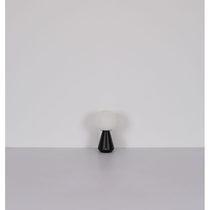 Globo - LED Pritemdomas jutiklinė lauko Stalinis šviestuvas LED/1,5W/5V 3000/4500/6500K 1800 mAh IP41 juoda