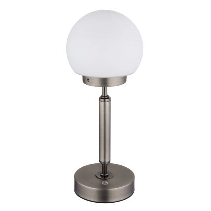 Globo - LED Pritemdoma įkraunama jutiklinė stalinė lempa LED/2,5W/5V 1800mAh 2700/4000/6500K antracitas