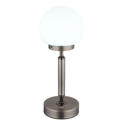Globo - LED Pritemdoma įkraunama jutiklinė stalinė lempa LED/2,5W/5V 1800mAh 2700/4000/6500K antracitas