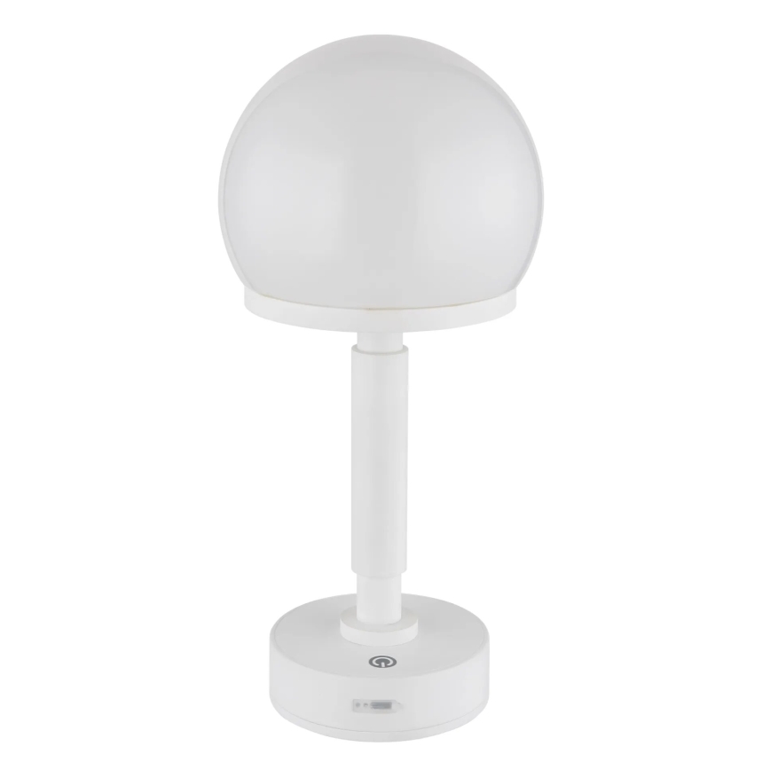 Globo - LED Pritemdoma įkraunama jutiklinė stalinė lempa LED/2,5W/5V 1800mAh 2800K balta