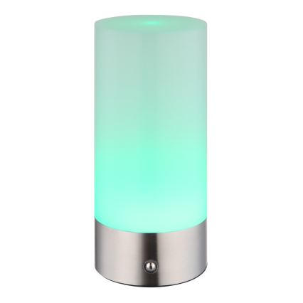 Globo - LED RGBW Pritemdomas jutiklinė lauko Stalinis šviestuvas LED/1,8W/5V 1500 mAh IP44 matinis chromas