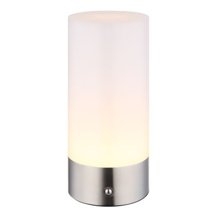 Globo - LED RGBW Pritemdomas jutiklinė lauko Stalinis šviestuvas LED/1,8W/5V 1500 mAh IP44 matinis chromas