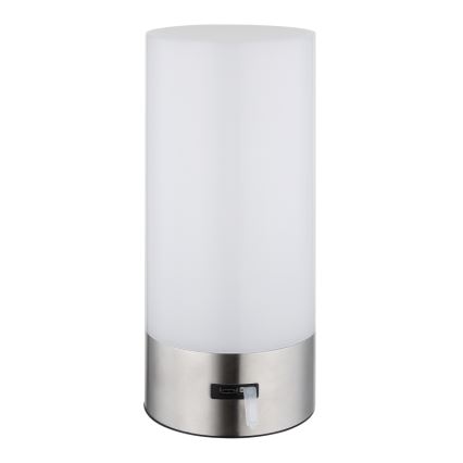 Globo - LED RGBW Pritemdomas jutiklinė lauko Stalinis šviestuvas LED/1,8W/5V 1500 mAh IP44 matinis chromas
