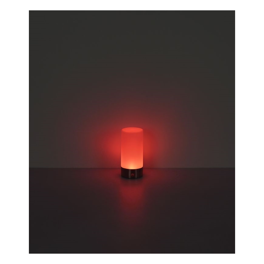 Globo - LED RGBW Pritemdomas jutiklinė lauko Stalinis šviestuvas LED/1,8W/5V 1500 mAh juoda