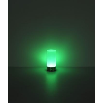 Globo - LED RGBW Pritemdomas jutiklinė lauko Stalinis šviestuvas LED/1,8W/5V 1500 mAh juoda