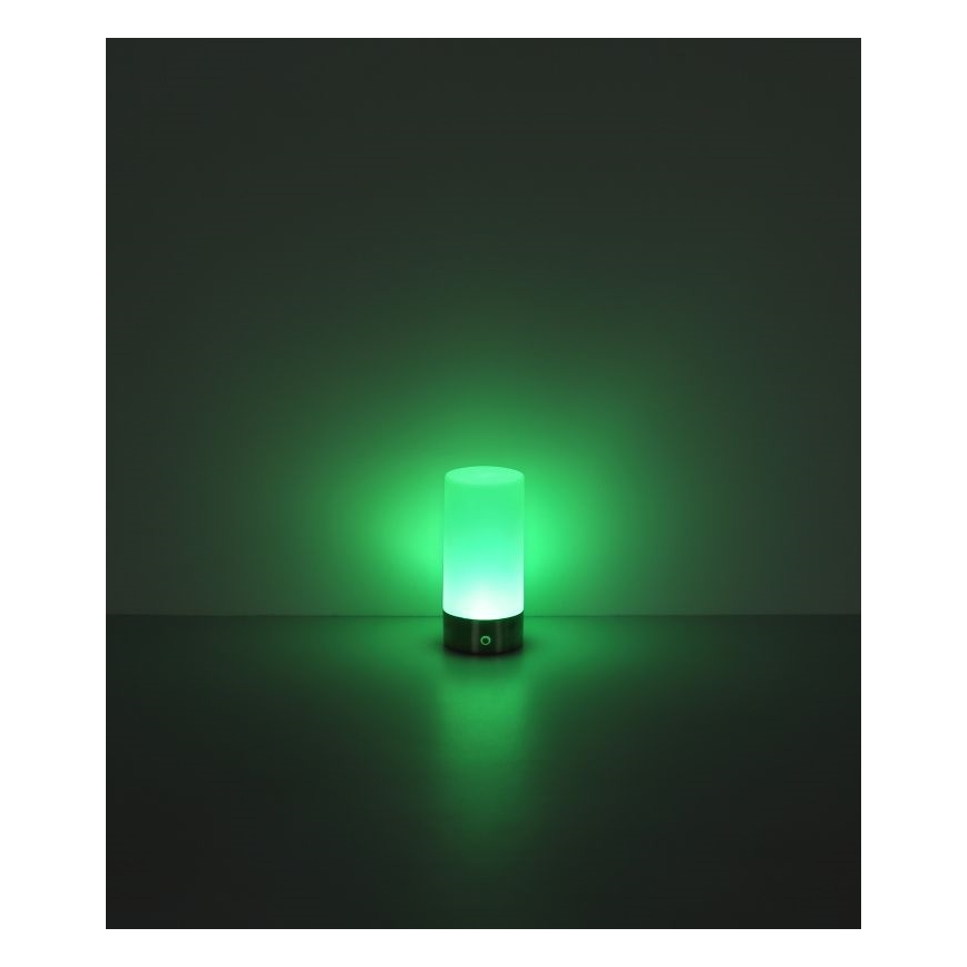 Globo - LED RGBW Pritemdomas jutiklinė lauko Stalinis šviestuvas LED/1,8W/5V 1500 mAh juoda
