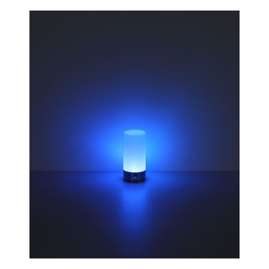 Globo - LED RGBW Pritemdomas jutiklinė lauko Stalinis šviestuvas LED/1,8W/5V 1500 mAh juoda