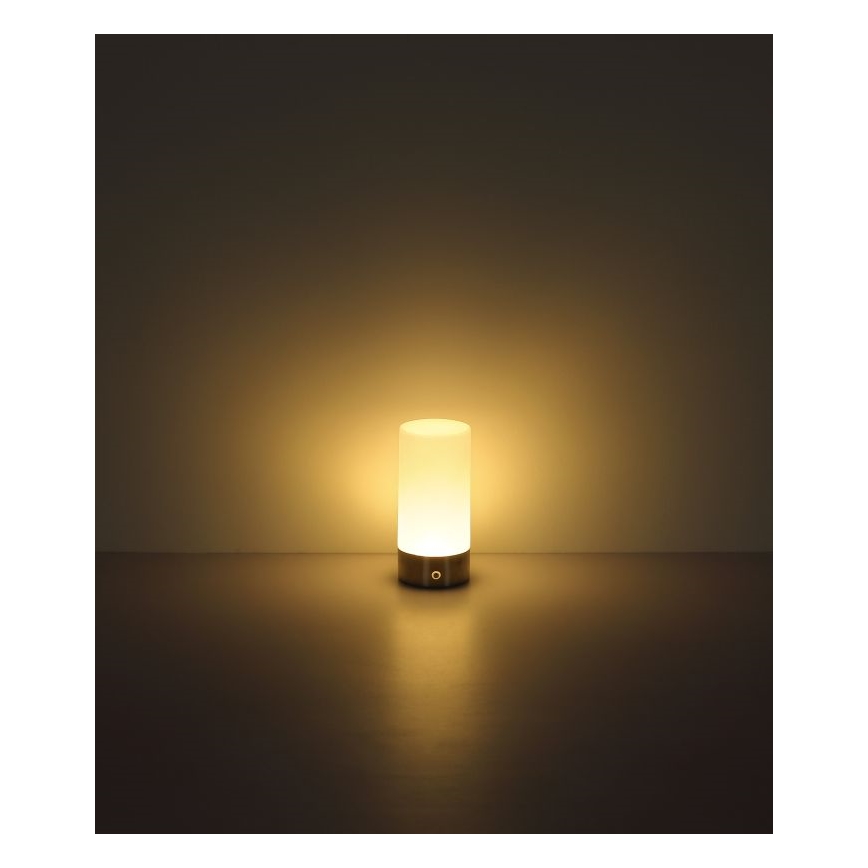 Globo - LED RGBW Pritemdomas jutiklinė lauko Stalinis šviestuvas LED/1,8W/5V 1500 mAh juoda