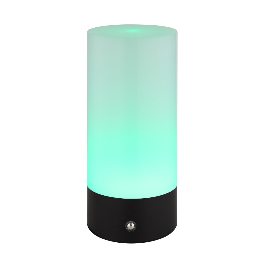 Globo - LED RGBW Pritemdomas jutiklinė lauko Stalinis šviestuvas LED/1,8W/5V 1500 mAh juoda
