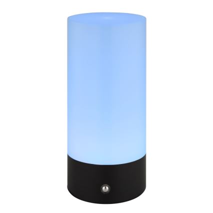 Globo - LED RGBW Pritemdomas jutiklinė lauko Stalinis šviestuvas LED/1,8W/5V 1500 mAh juoda