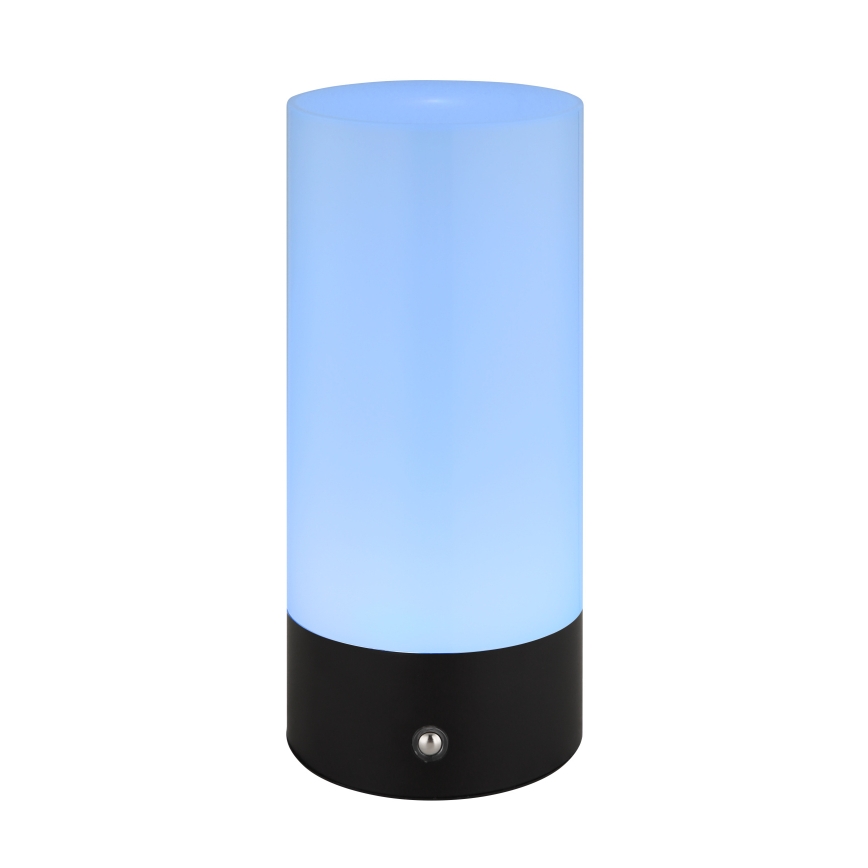 Globo - LED RGBW Pritemdomas jutiklinė lauko Stalinis šviestuvas LED/1,8W/5V 1500 mAh juoda