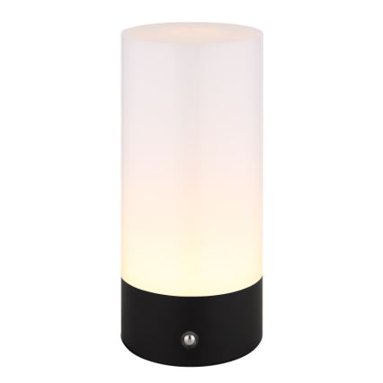 Globo - LED RGBW Pritemdomas jutiklinė lauko Stalinis šviestuvas LED/1,8W/5V 1500 mAh juoda
