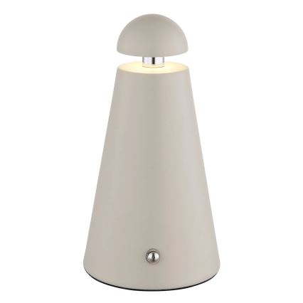 Globo - reguliuojama jutiklinė įkraunama stalinė lempa LED/1,2W/5V 1200 mAh