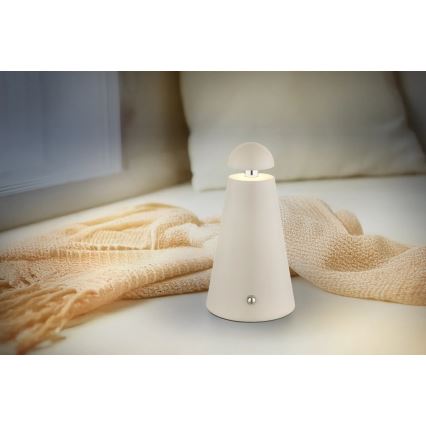 Globo - LED reguliuojama jutiklinė įkraunama stalinė lempa LED/1,2W/5V 1200 mAh 2700/4500/6000K