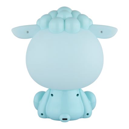 Globo - LED Pritemdomas įkraunamas vaikiškas naktinis maža lempa LED/1W/5V 500 mAh mėlyna