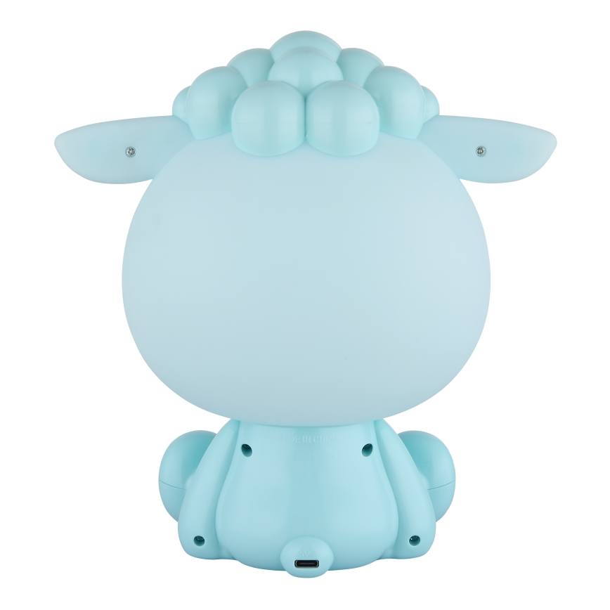Globo - LED reguliuojama įkraunama vaikų naktinė lempa LED/1W/5V 500 mAh mėlyna