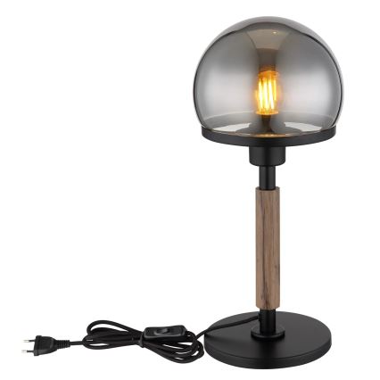 Globo - Stalinis šviestuvas 1xE27/40W/230V juoda/ruda