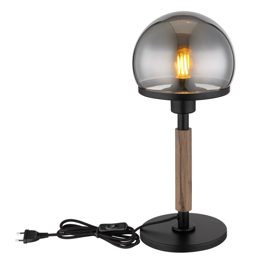 Globo - Stalinis šviestuvas 1xE27/40W/230V juoda/ruda