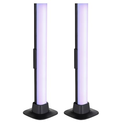Globo RGB- KOMPLEKTAS 2x LED RGB Pritemdomas stalinis šviestuvas 2in1 LED/2W/5V USB Wi-Fi Tuya