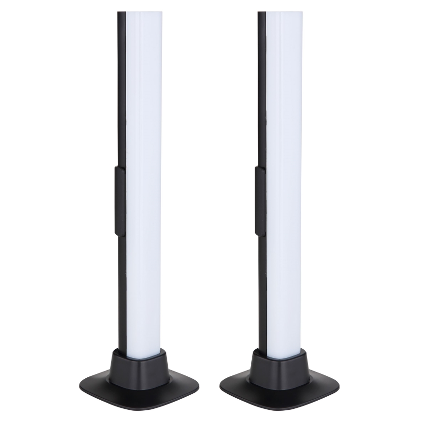 Globo RGB- KOMPLEKTAS 2x LED RGB Pritemdomas stalinis šviestuvas 2in1 LED/2W/5V USB Wi-Fi Tuya