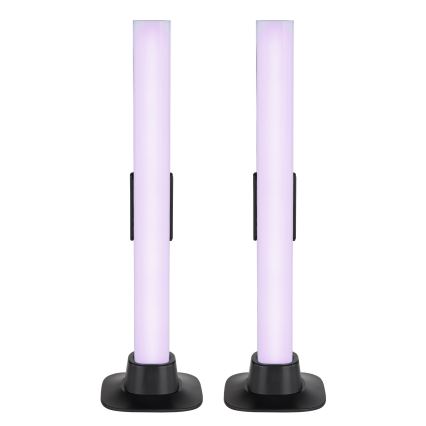 Globo RGB- KOMPLEKTAS 2x LED RGB Pritemdomas stalinis šviestuvas 2in1 LED/2W/5V USB Wi-Fi Tuya