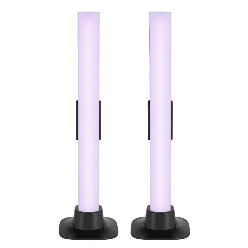 Globo RGB- KOMPLEKTAS 2x LED RGB Pritemdomas stalinis šviestuvas 2in1 LED/2W/5V USB Wi-Fi Tuya