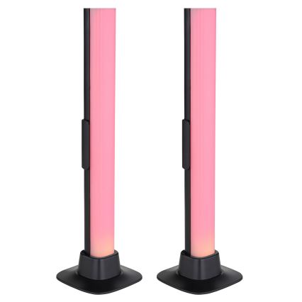 Globo RGB- KOMPLEKTAS 2x LED RGB Pritemdomas stalinis šviestuvas 2in1 LED/2W/5V USB Wi-Fi Tuya