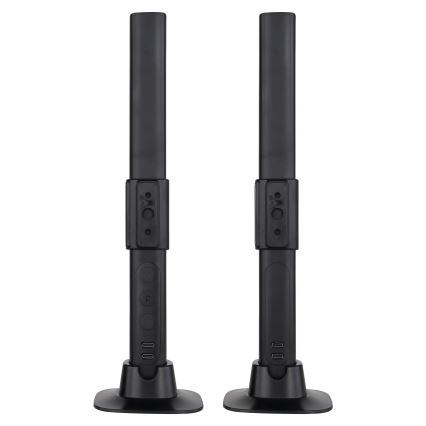 Globo RGB- KOMPLEKTAS 2x LED RGB Pritemdomas stalinis šviestuvas 2in1 LED/2W/5V USB Wi-Fi Tuya