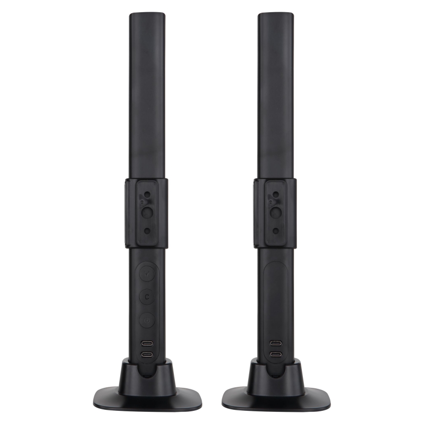 Globo RGB- KOMPLEKTAS 2x LED RGB Pritemdomas stalinis šviestuvas 2in1 LED/2W/5V USB Wi-Fi Tuya